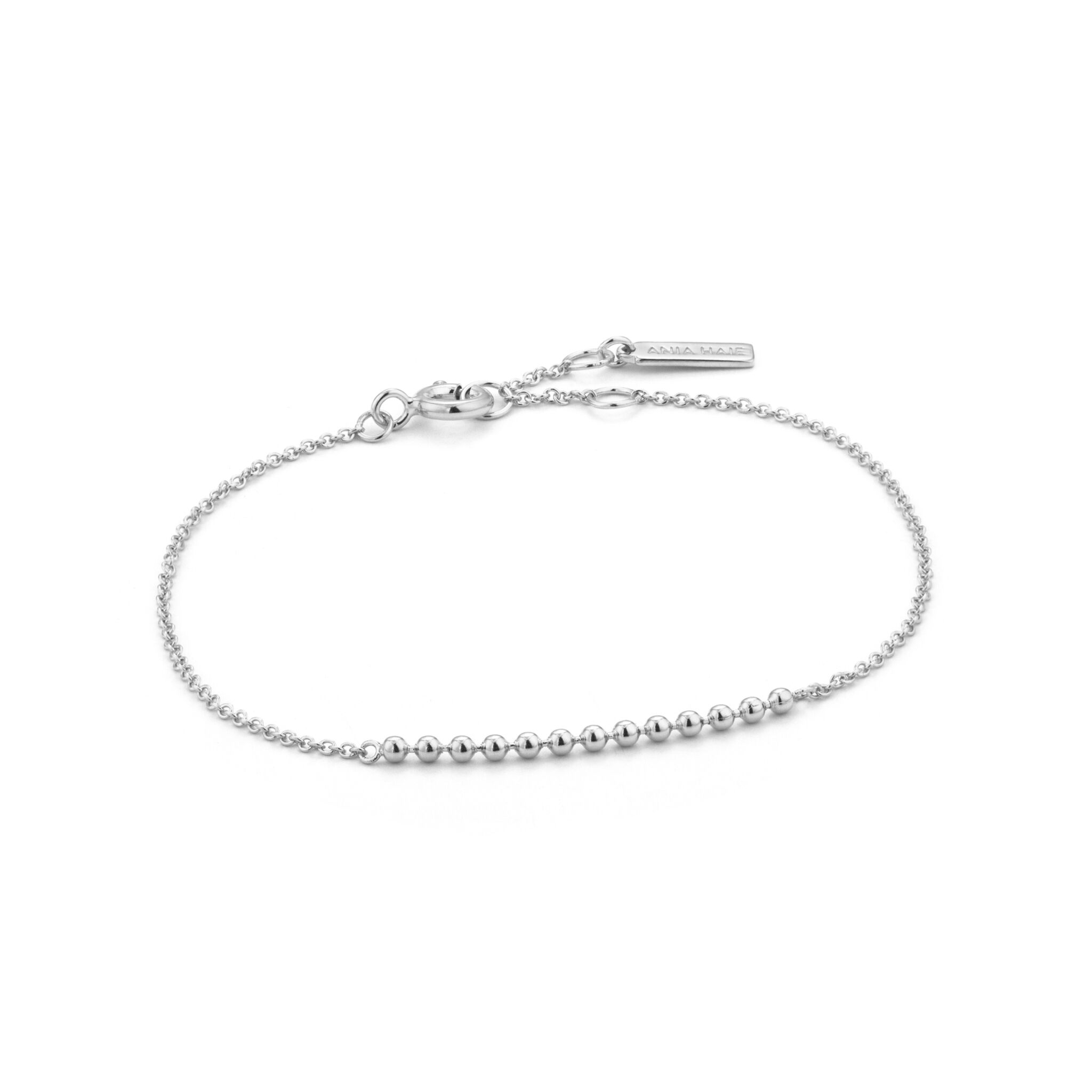 Modern Multiple Balls Bracelet in Sterling Silver by Ania Haie