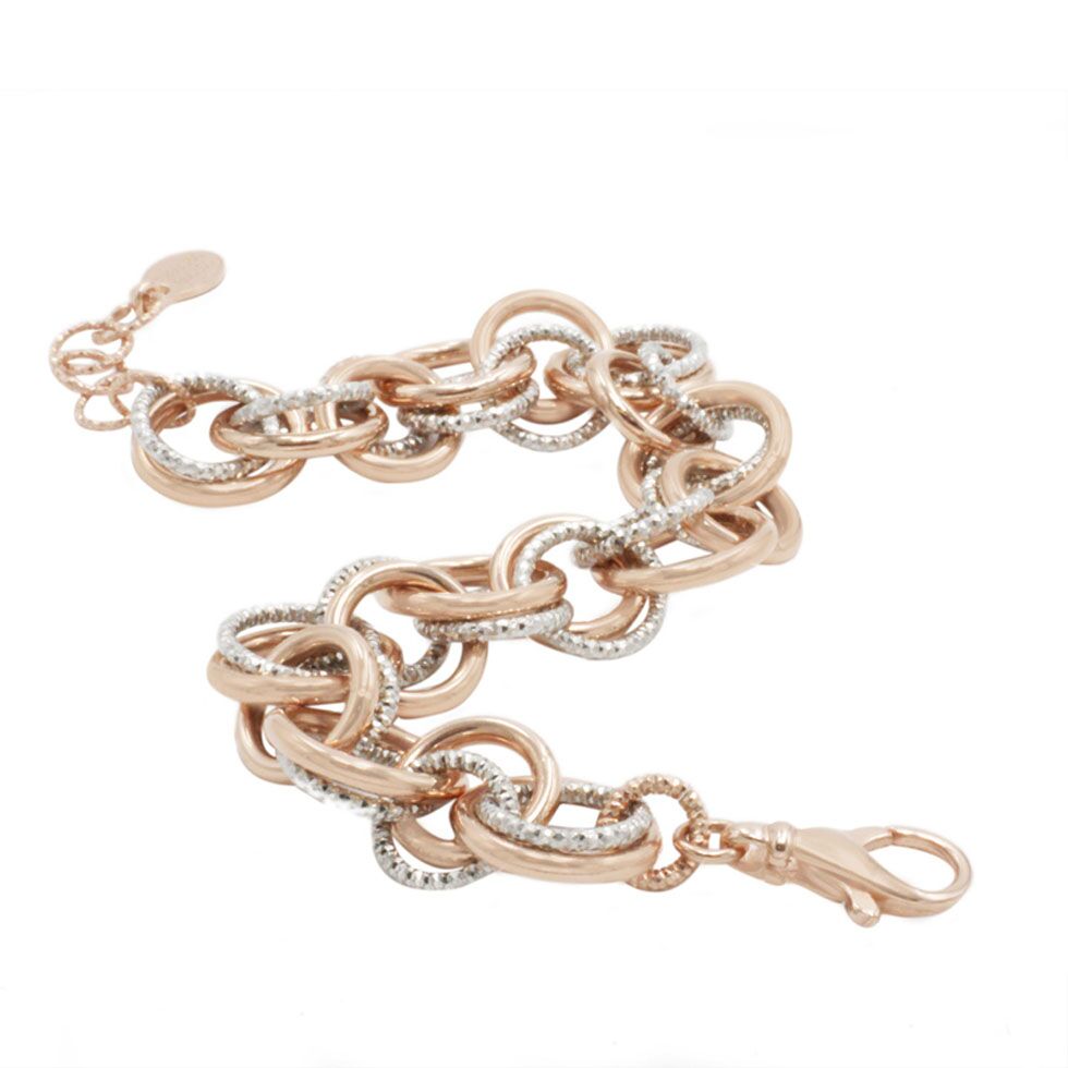 Willow Circle Link Bracelet by Frederic Duclos
