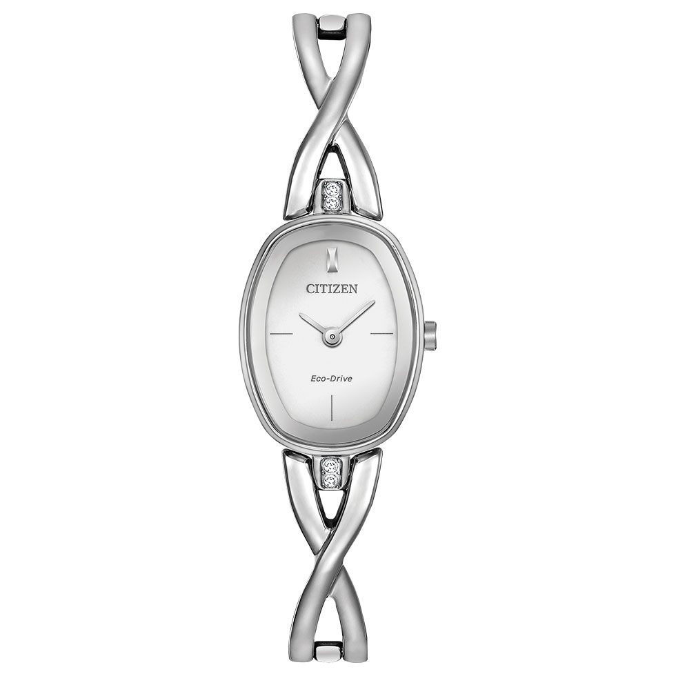 Silver Tone Ladies Axiom Watch by Citizen