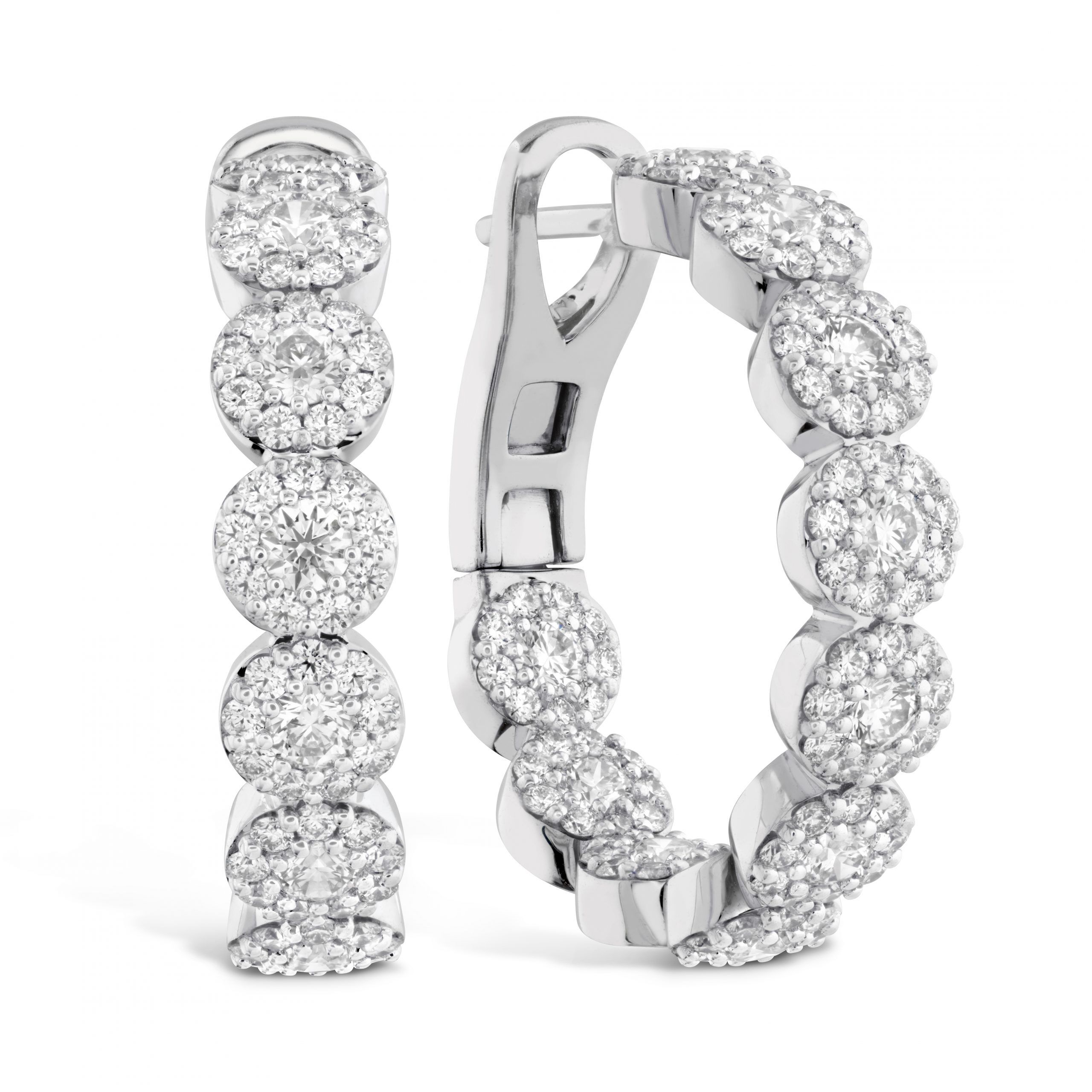 Fulfillment Hoop Earrings by Hearts on Fire