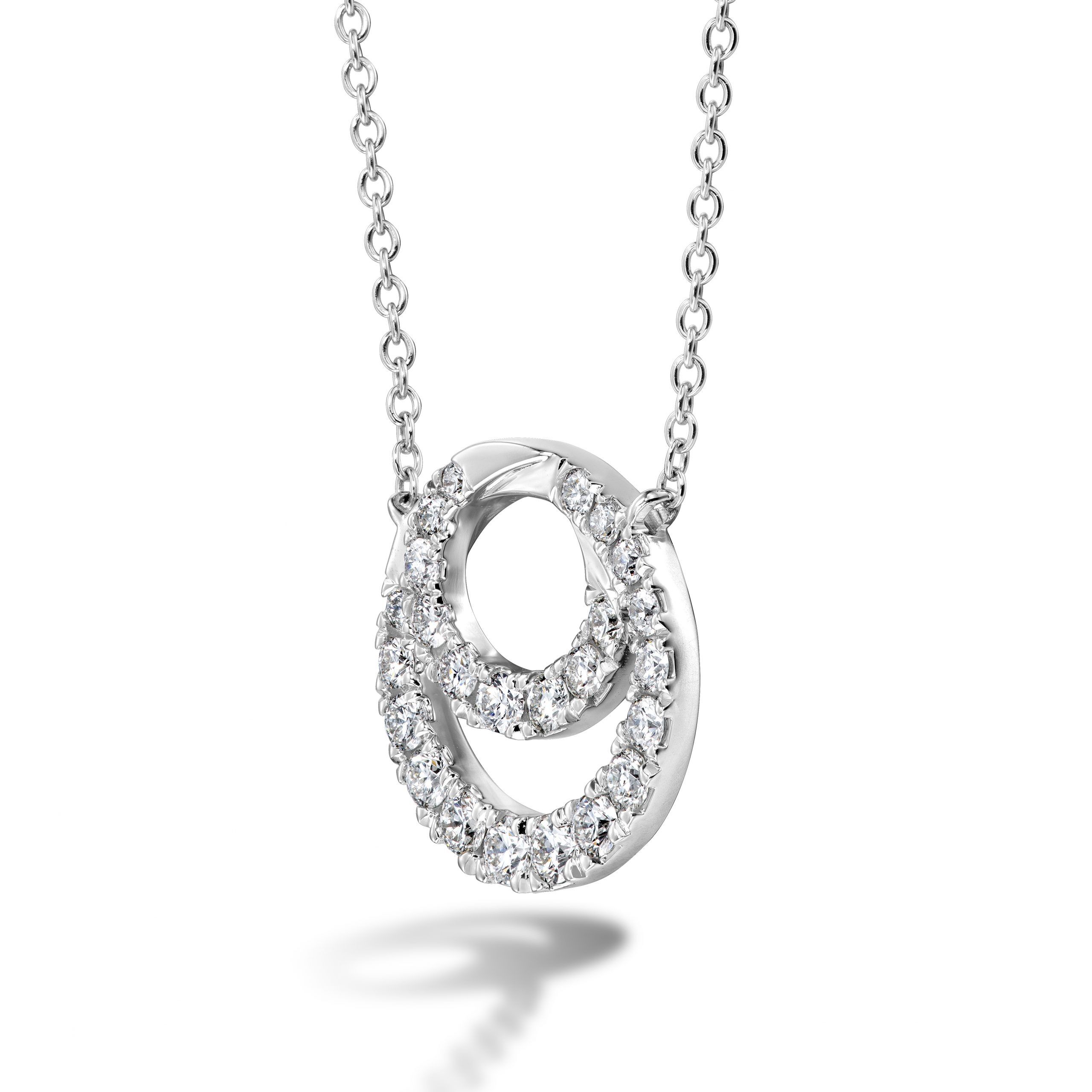 Optima Diamond Circle Pendant by Hearts on Fire - Image 2