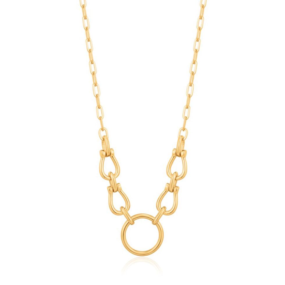 Horseshoe Link Necklace by Ania Haie