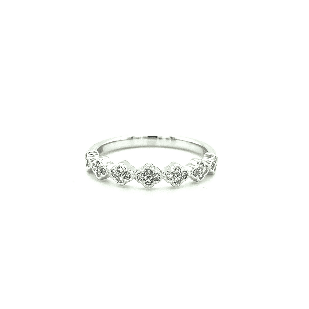 Diamond Stacking Ring by Tache