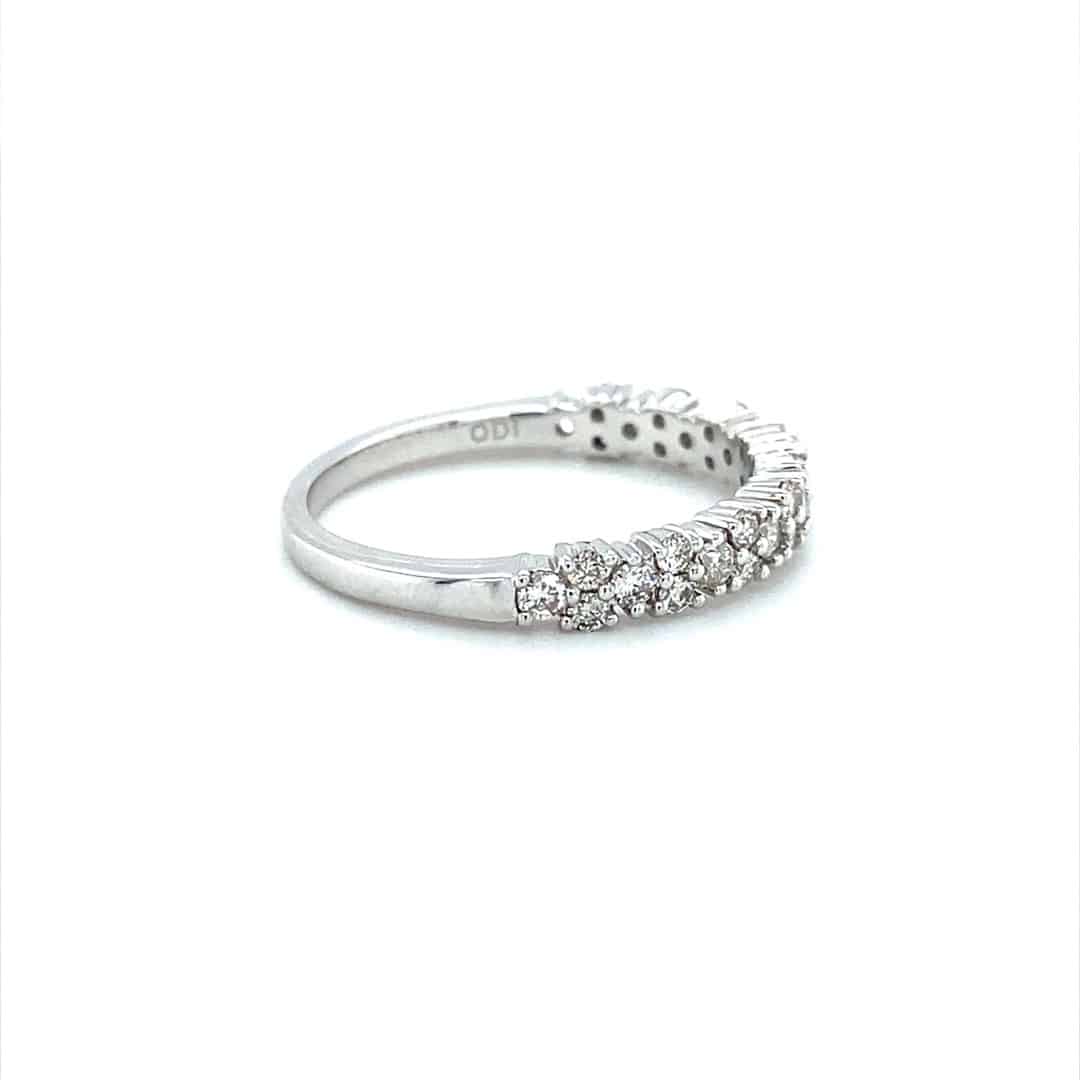 Shared Prong Diamond Band