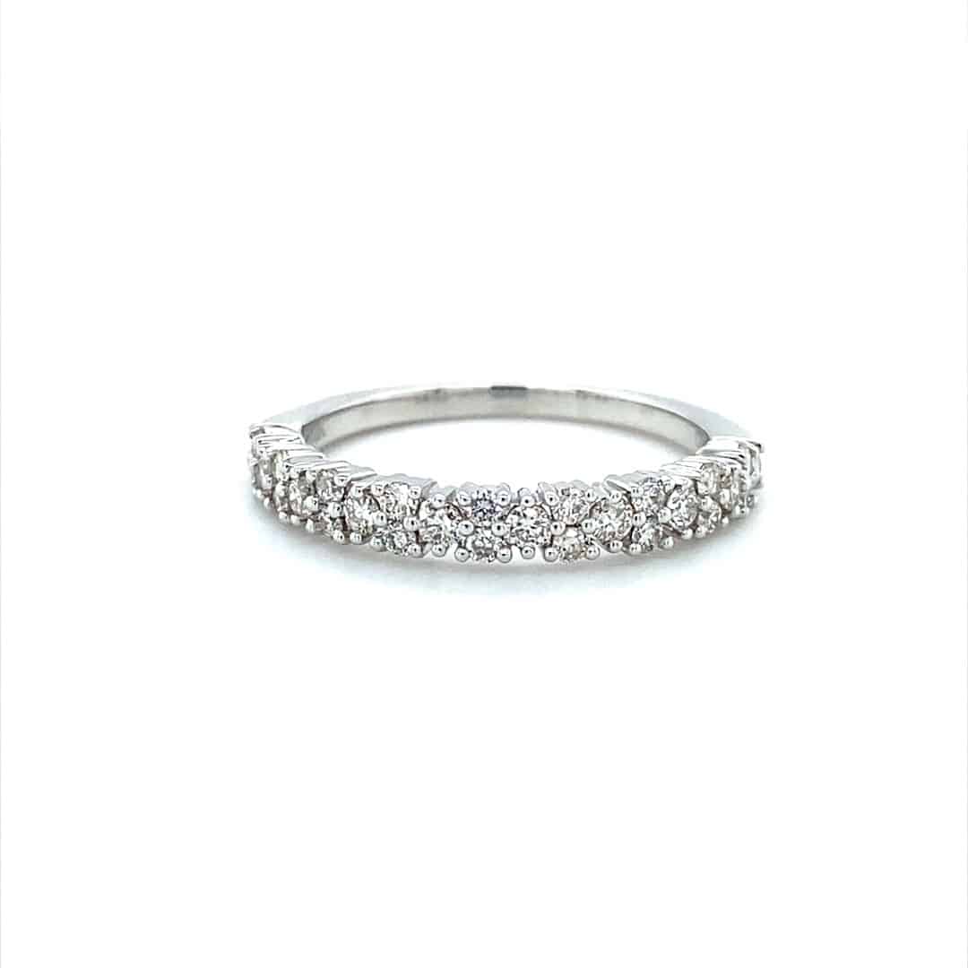 Shared Prong Diamond Band
