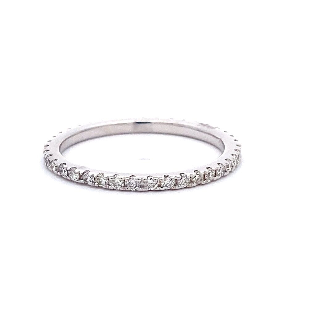 0.50ctw Diamond Eternity Band in 14k White Gold