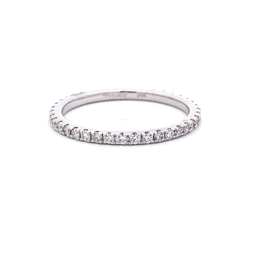 0.50ctw Diamond Eternity Band in 14k White Gold
