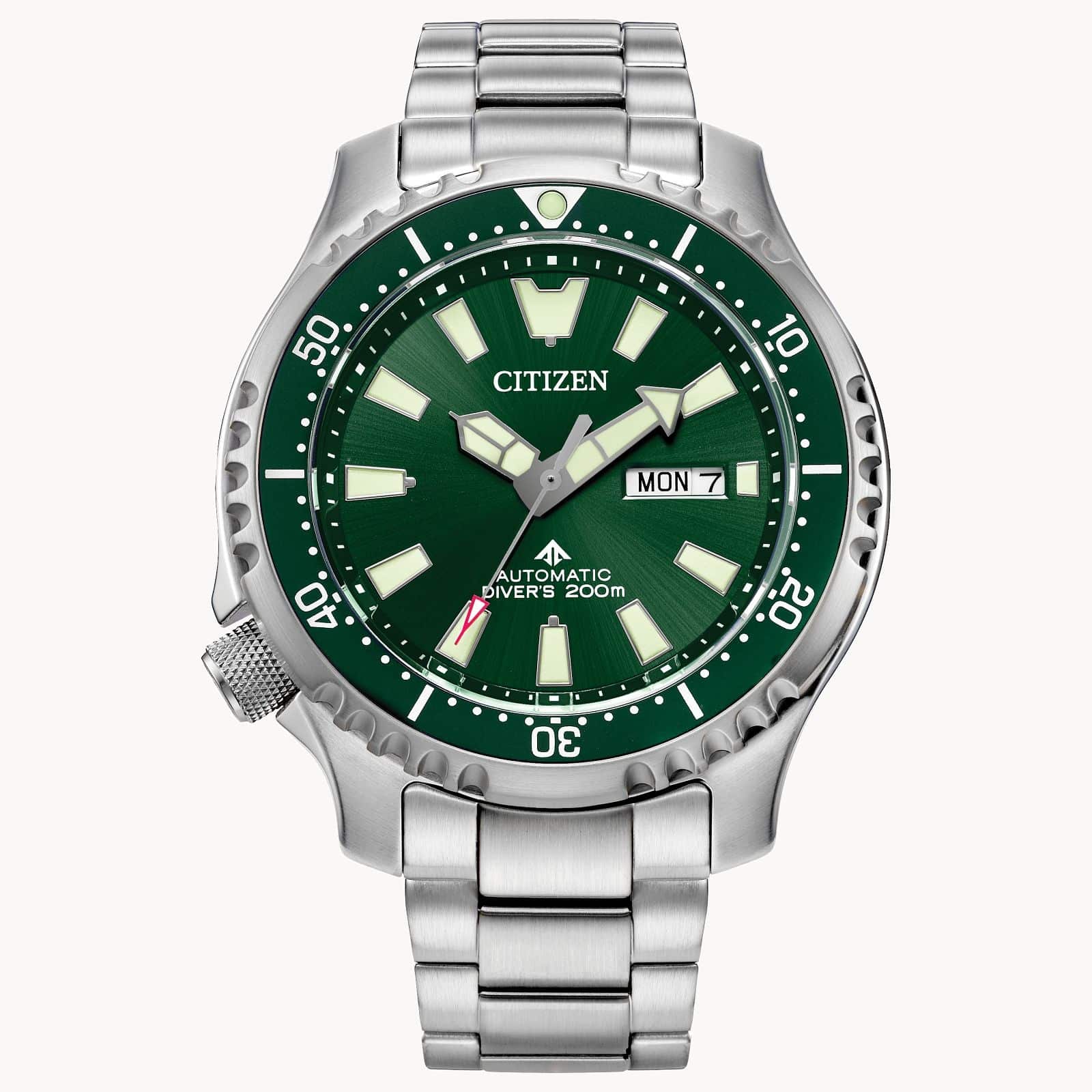 Green Dial Promaster Diver Automatic Watch by Citizen