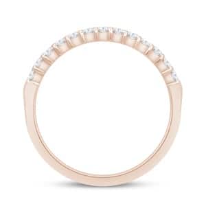0.25ctw Diamond Wedding Band in 14k Gold - rose gold