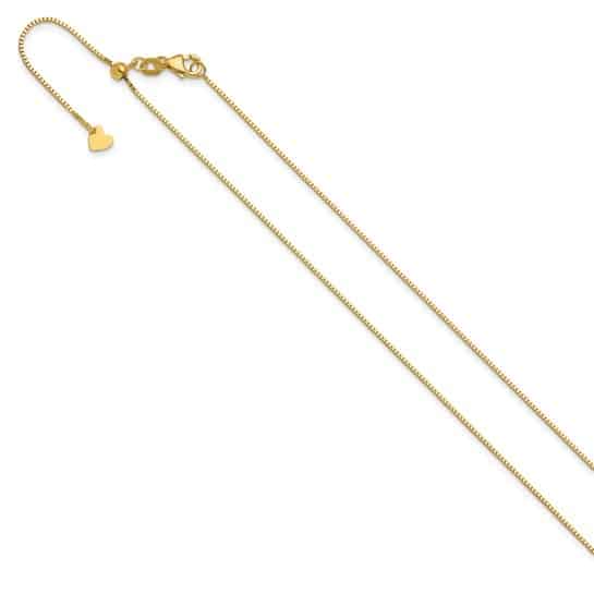 Wheat Link Chain Necklace in 14k Gold 3103-22
