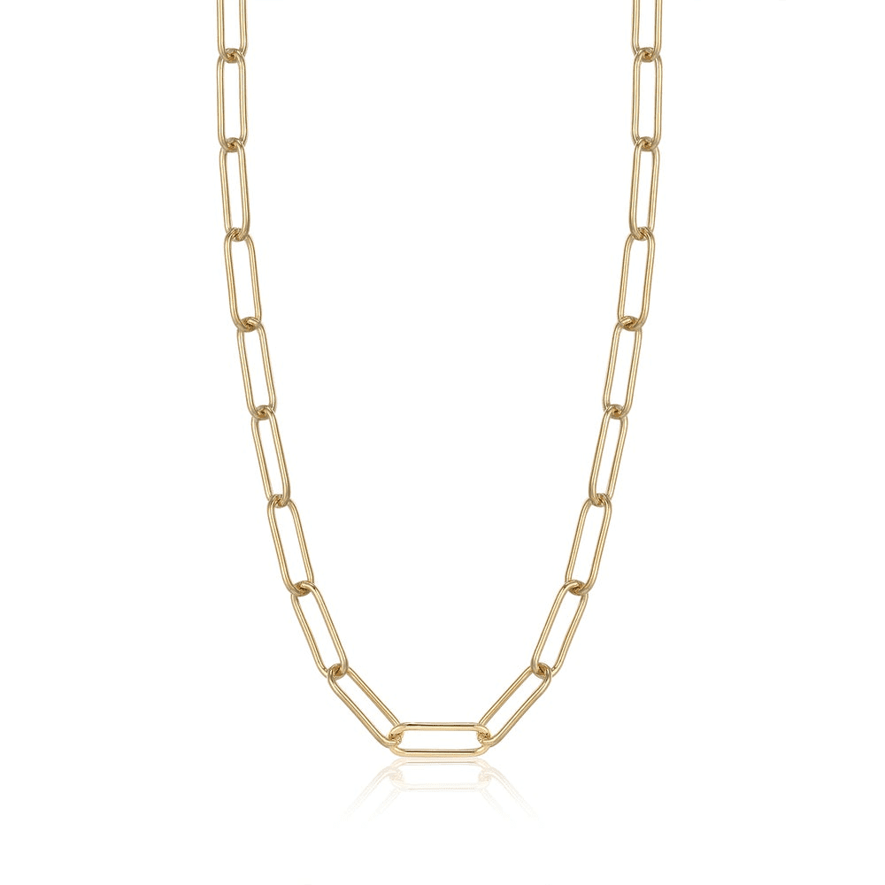 Paperclip Chunky Chain by Ania Haie - gold tone