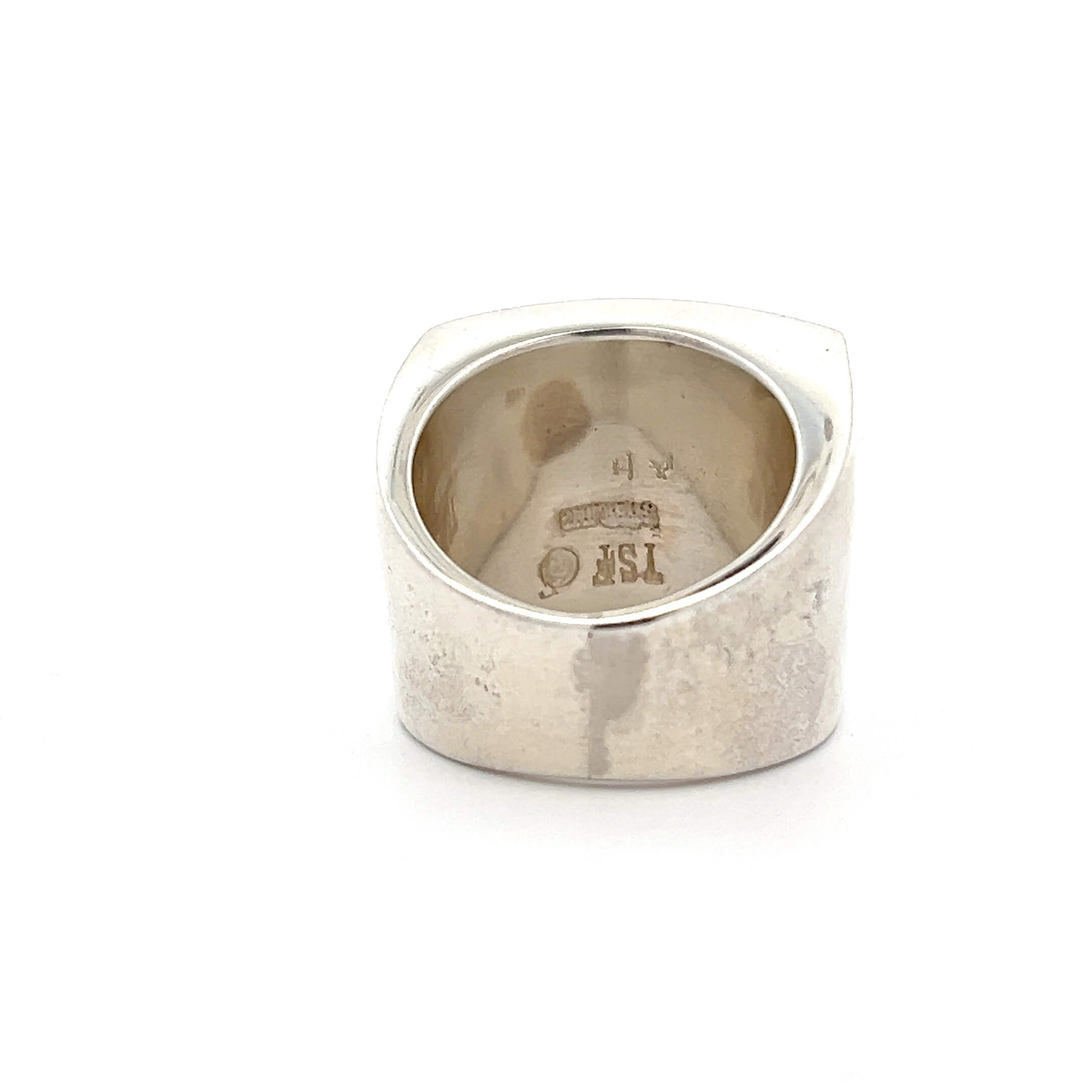 Estate Sterling Silver Multi-Stone Mosaic Ring by A Touch of Sante Fe