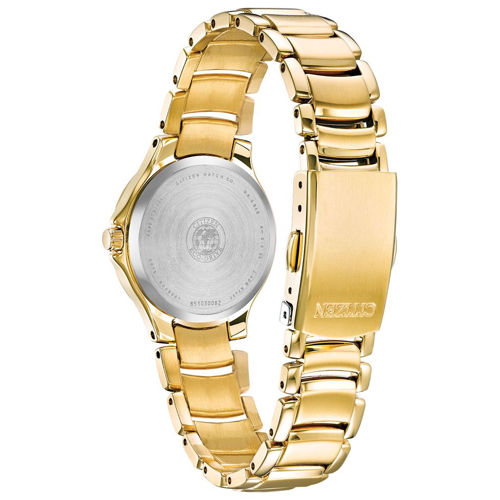 Gold Tone Ladies Chandler Watch by Citizen - Image 3