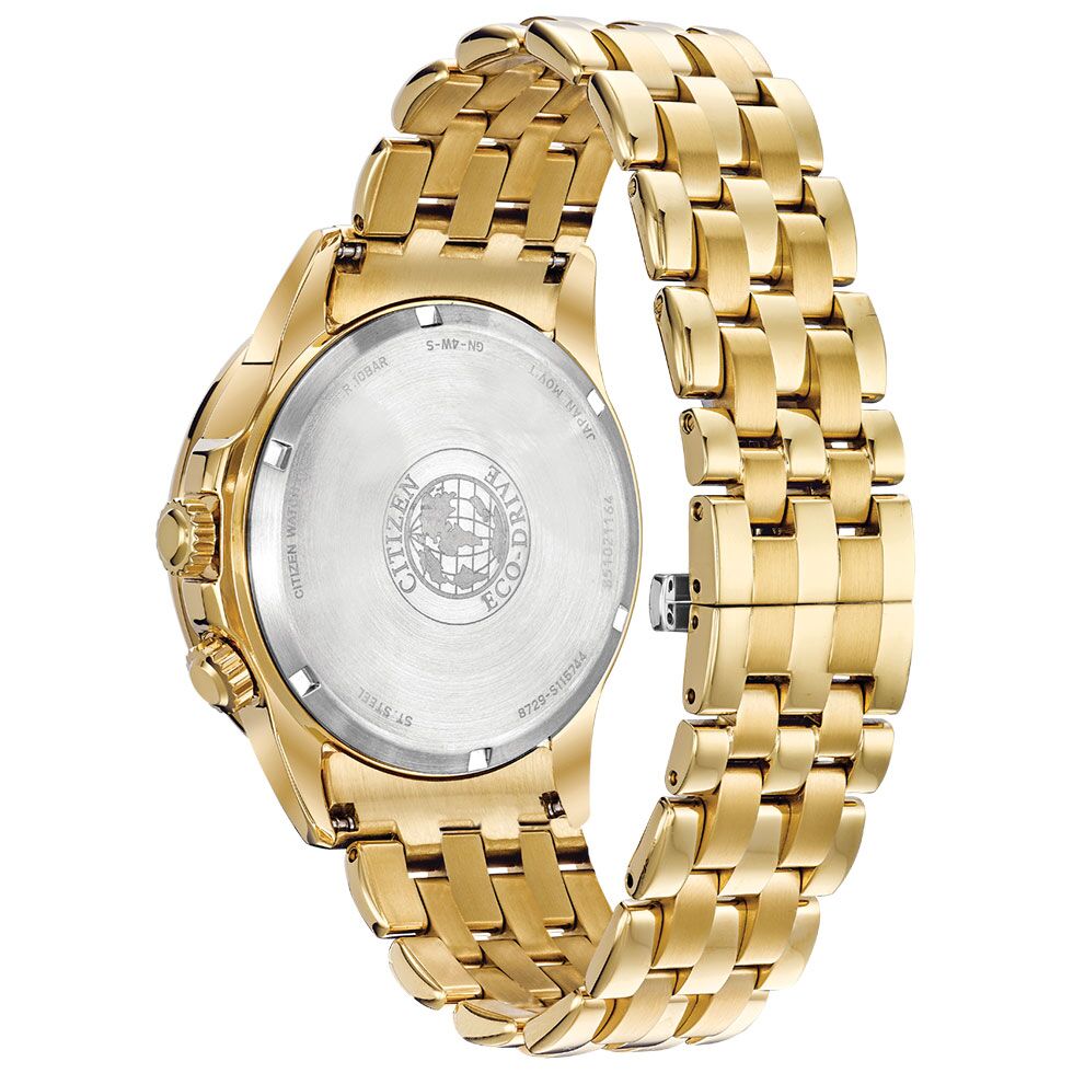 Gold Men's Calendrier Watch by Citizen - Image 4