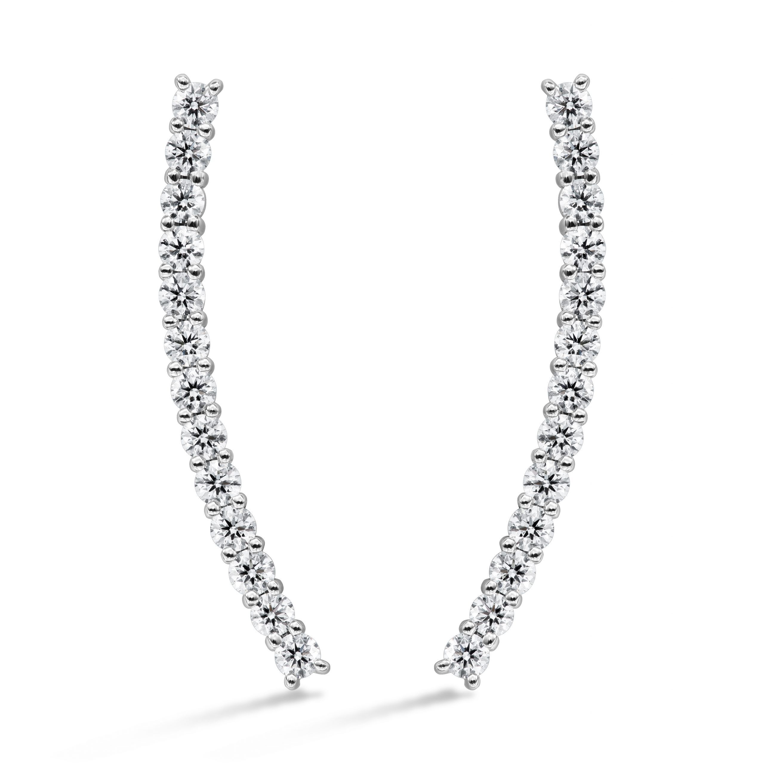 Cascade Ear Climbers by Hearts on Fire