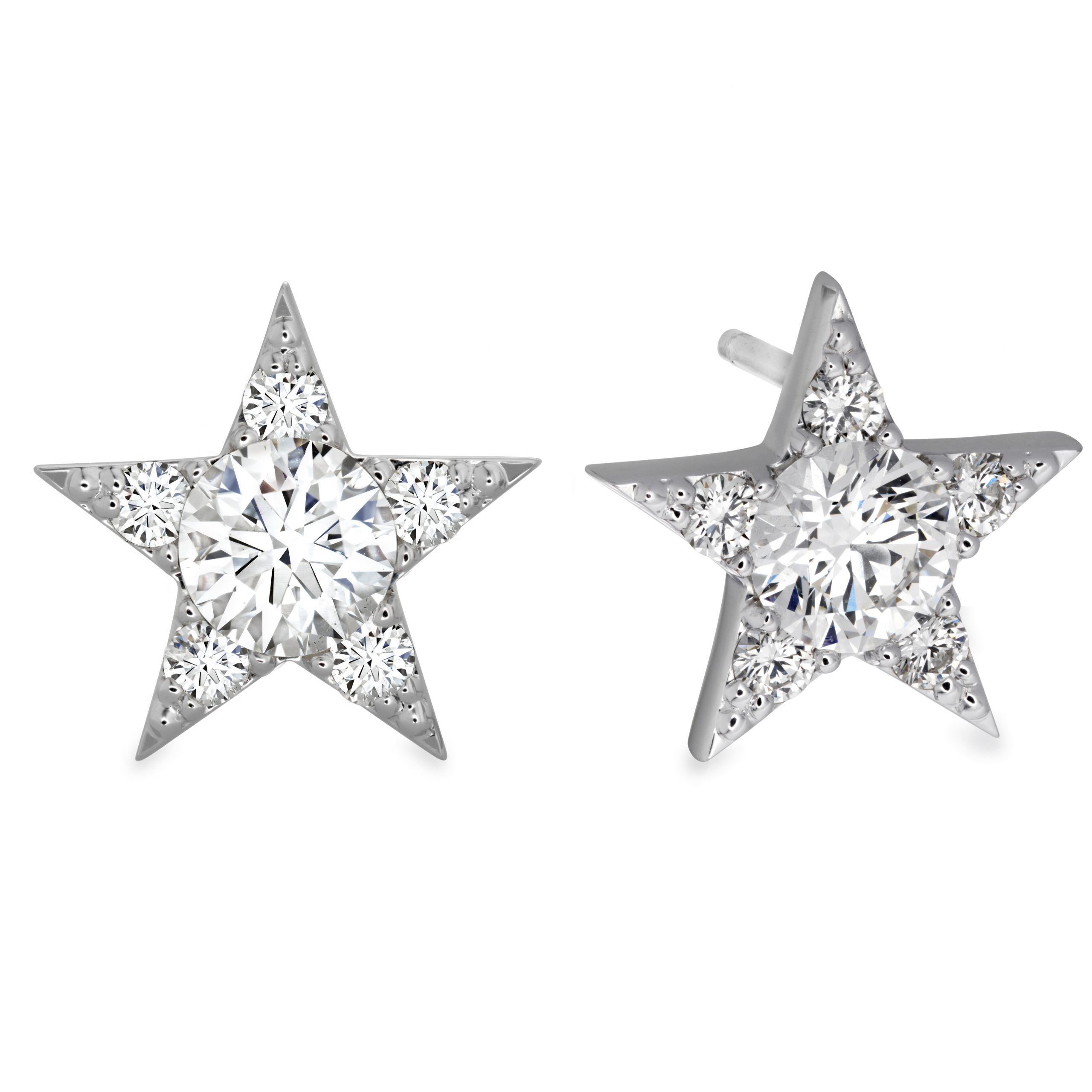 Illa Cluster Diamonds Studs by Hearts on Fire