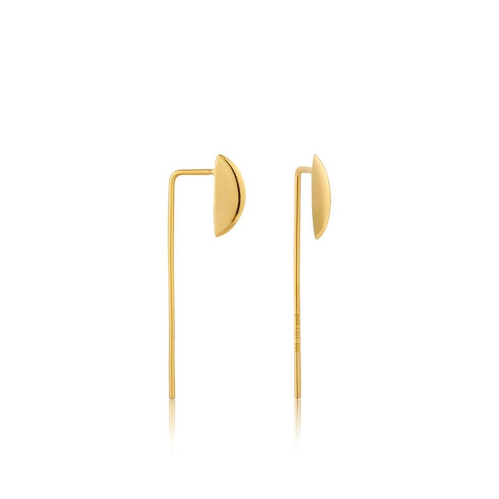 Geometry Solid Drop Earrings by Ania Haie