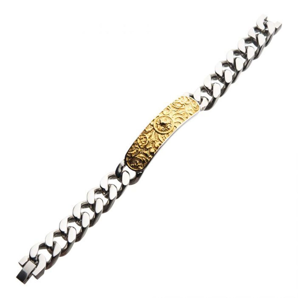 Nymerian Lion Engraved ID Bracelet by INOX