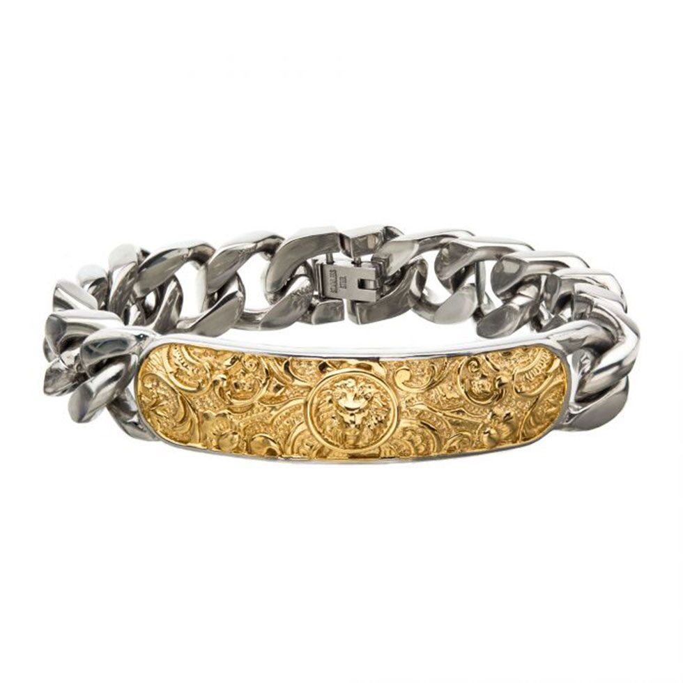 Nymerian Lion Engraved ID Bracelet by INOX
