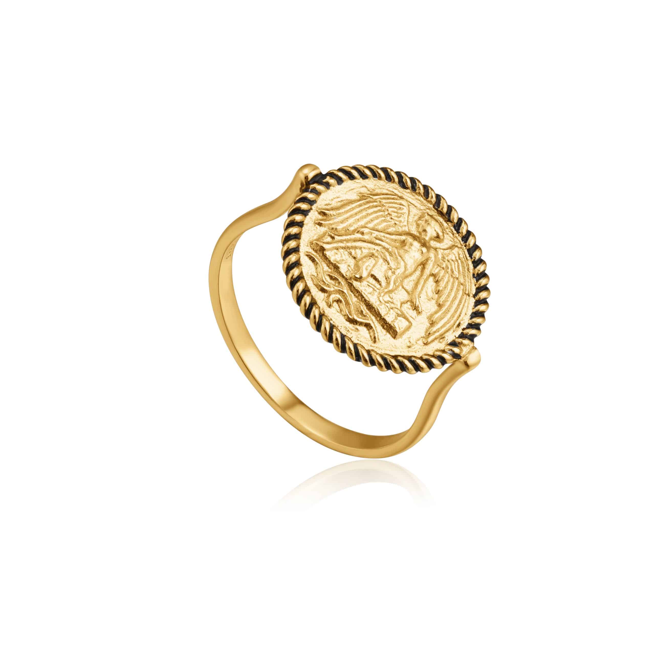 Winged Goddess Ring