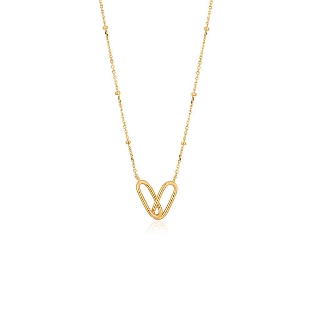 Beaded Chain Link Necklace
