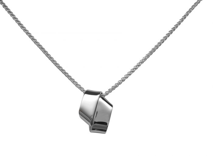 Sterling Silver Love Knot Pendant by E. L. Designs