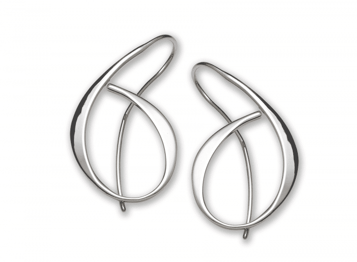 Sterling Silver Allegro Earrings by E. L. Designs