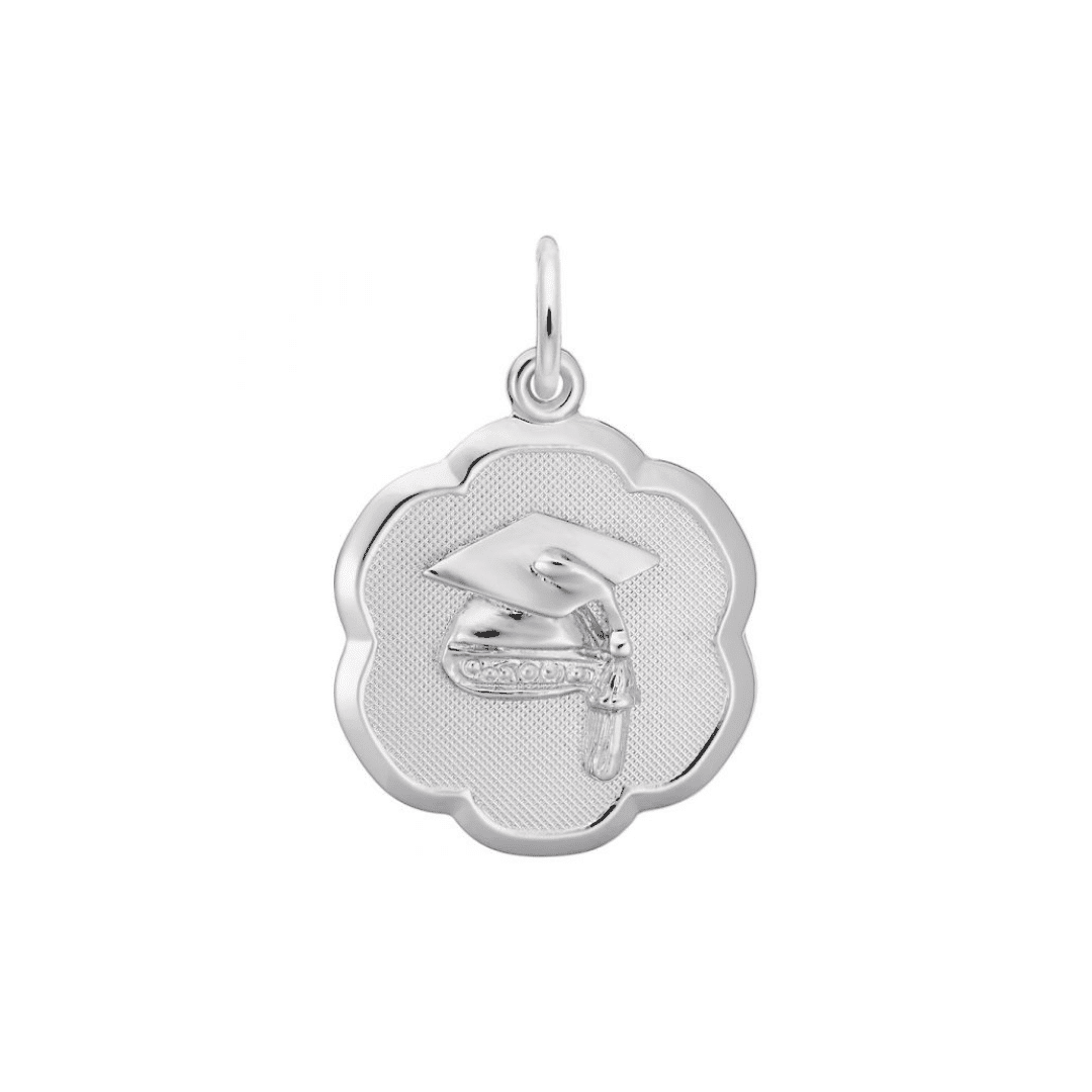 Sterling Silver Graduation Charm