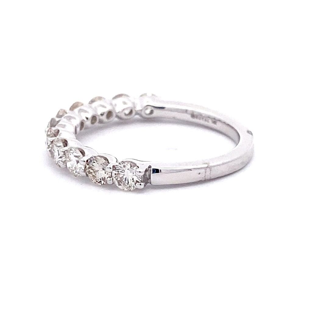 1.20ctw Diamond Band in 14k White Gold