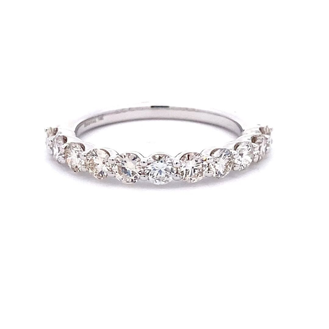 1.20ctw Diamond Band in 14k White Gold