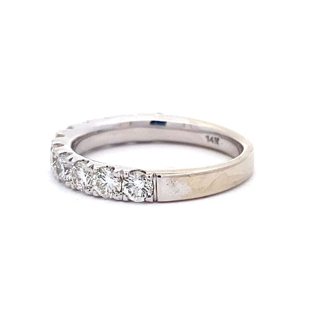 1.00ctw Diamond Band in 14k White Gold