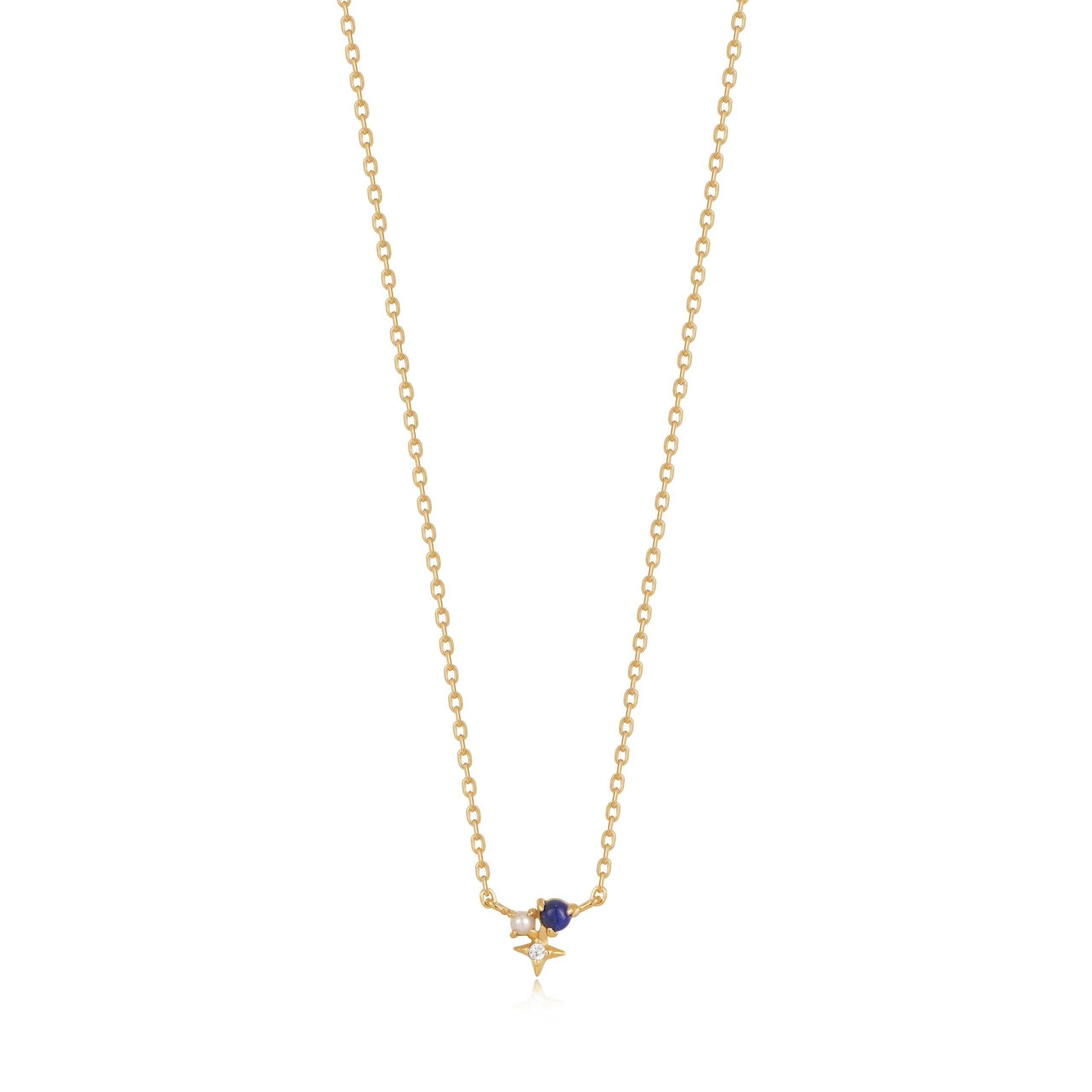 Second Nature Gemstone Necklace by Ania Haie - Lapis Lazuli
