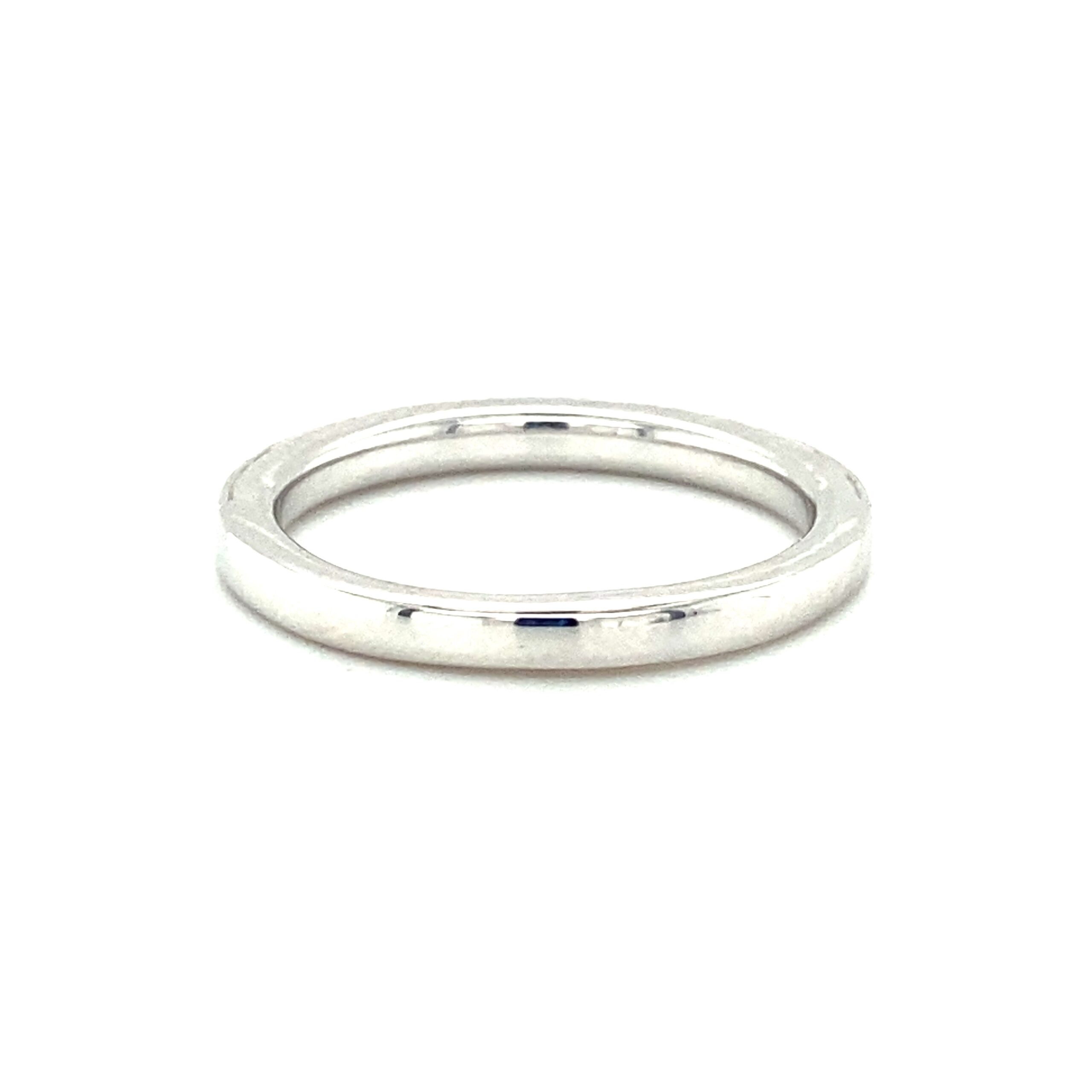0.15ctw Diamond Milgrain Band in 14k White Gold