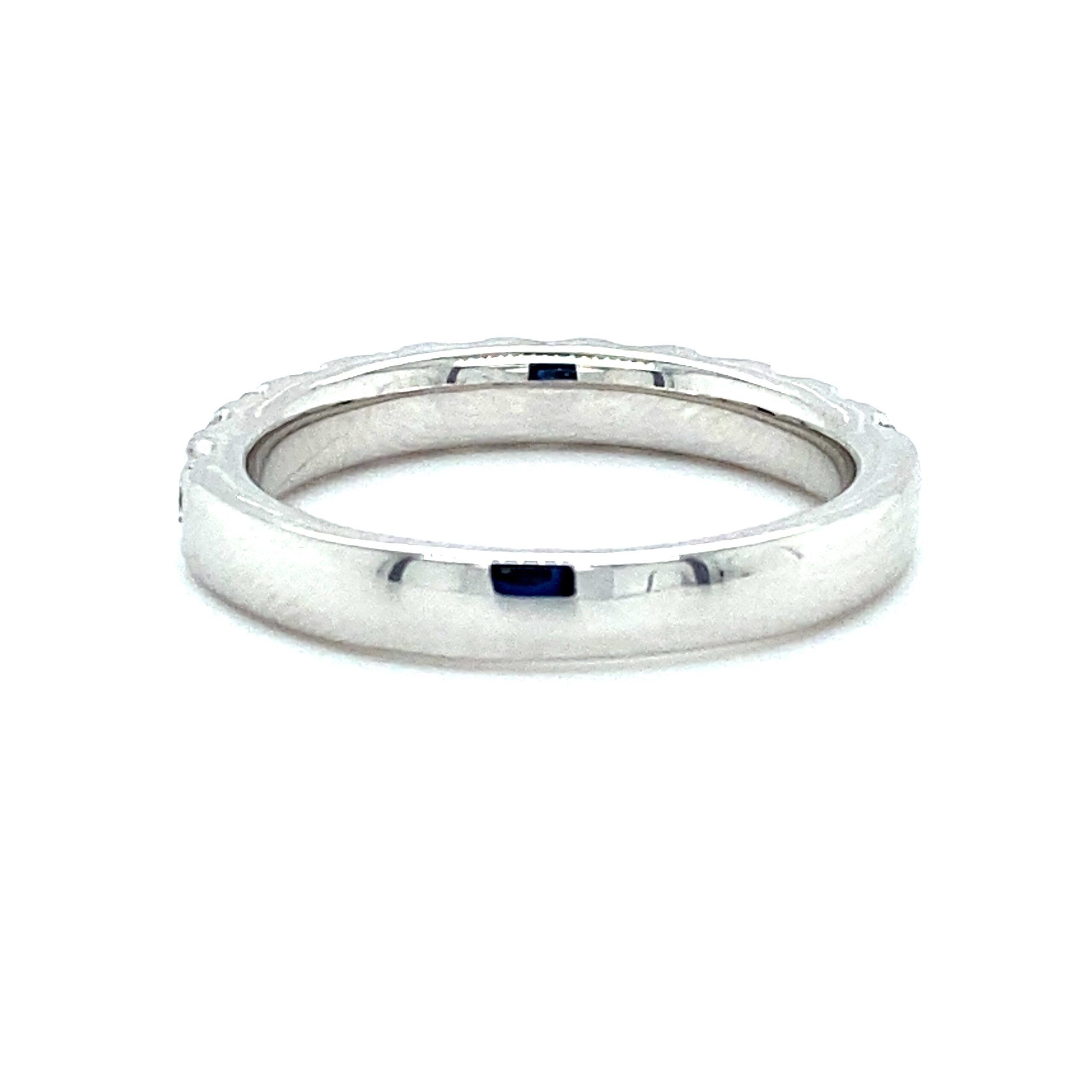 1.00ctw Split-Prong Diamond Band in 14k White Gold