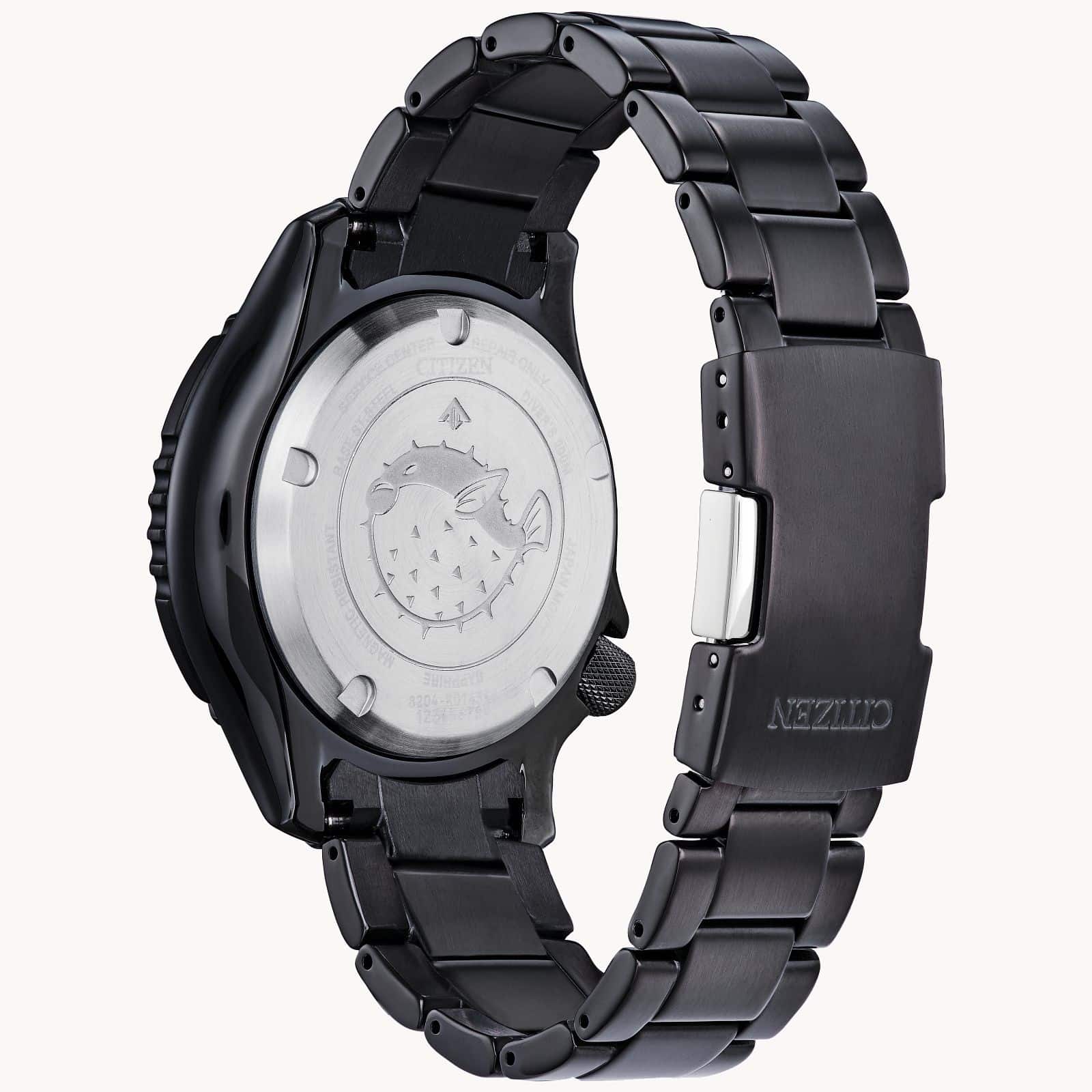 Black Stainless Steel Promaster Diver Automatic Watch by Citizen