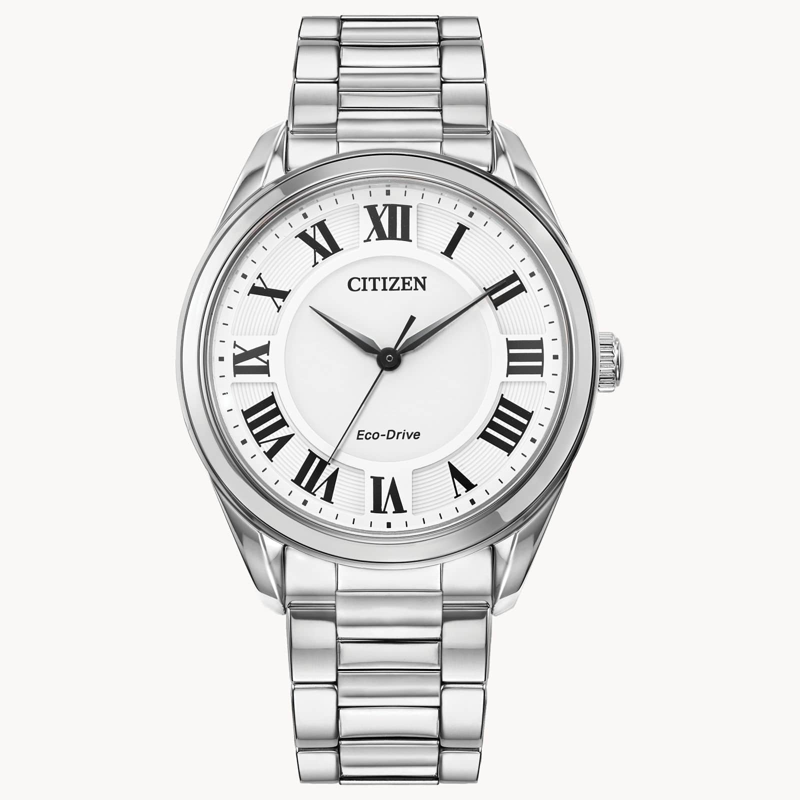 Citizen Arezzo Silver Toned Stainless Steel Ladies Watch