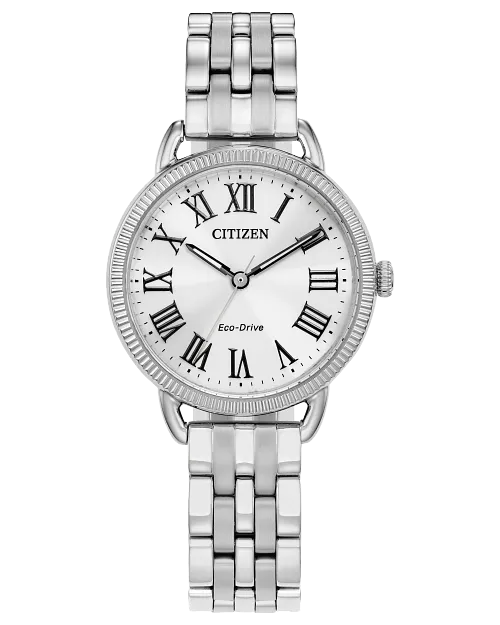 Ladies' Classic Coin Edge Eco-Drive Watch by Citizen