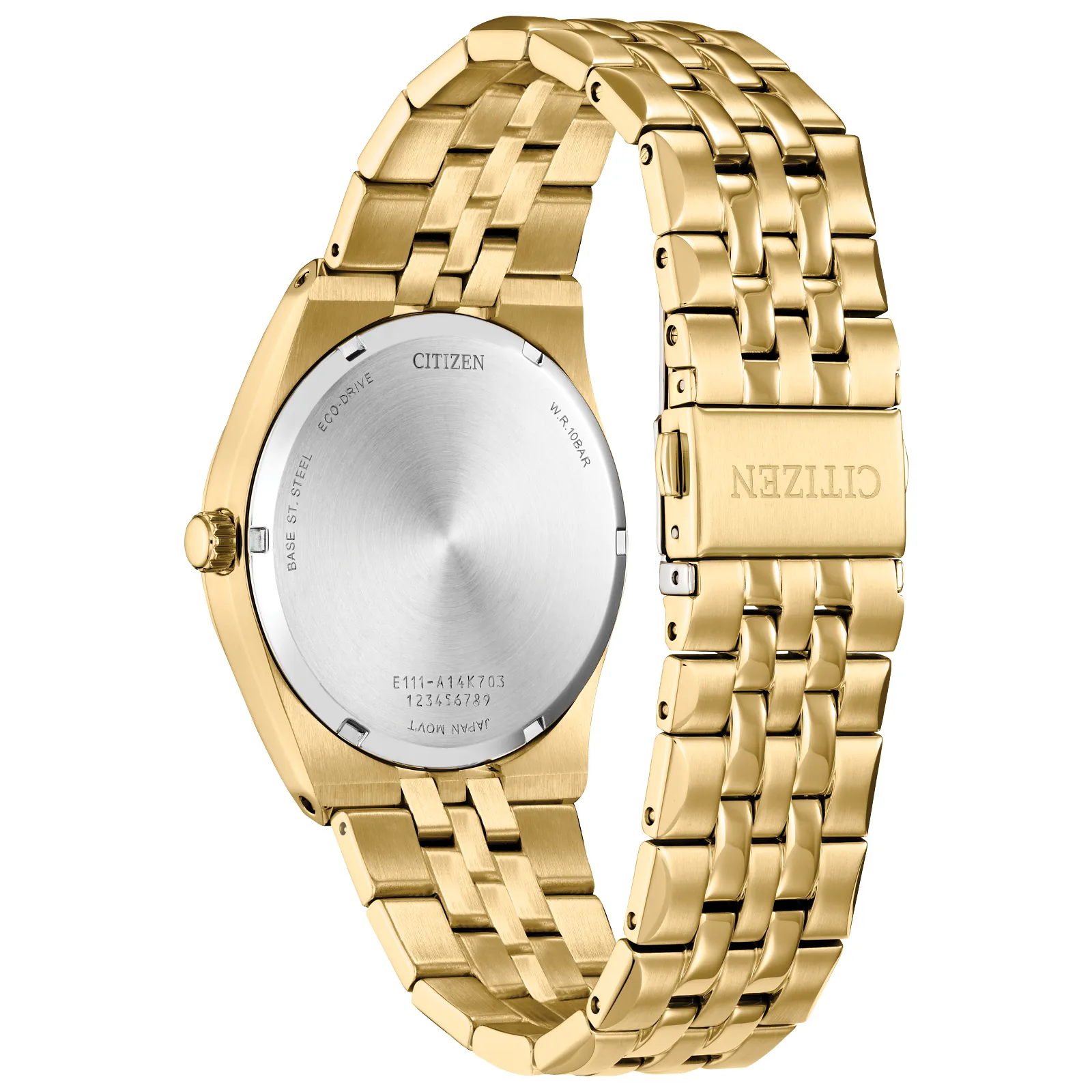 Gold Tone Black Dial Corso Women's Watch by Citizen