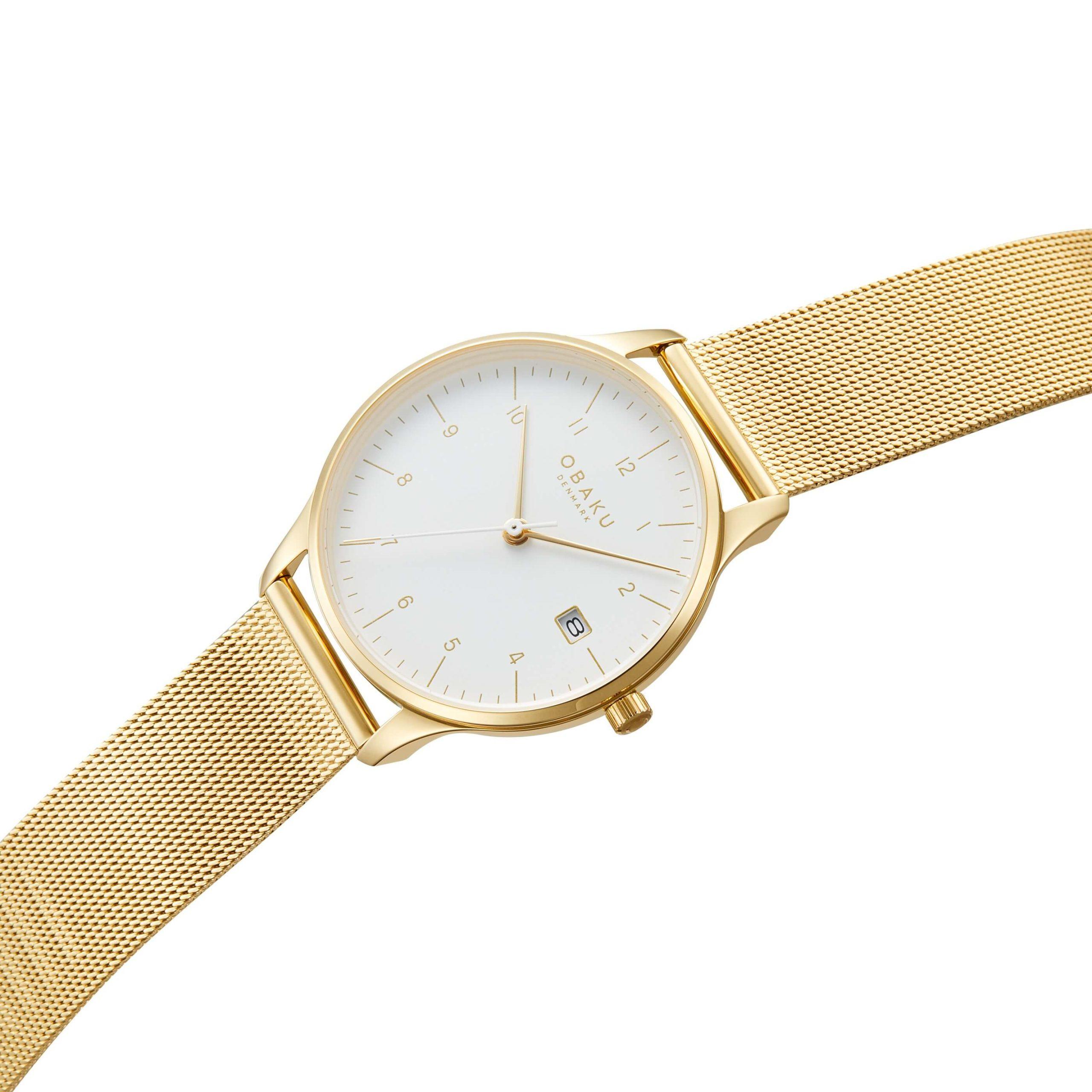 Chia Lille Gold Women's Watch by Obaku