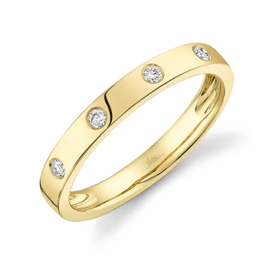 14k Yellow Gold Diamond Ring by Shy Creation